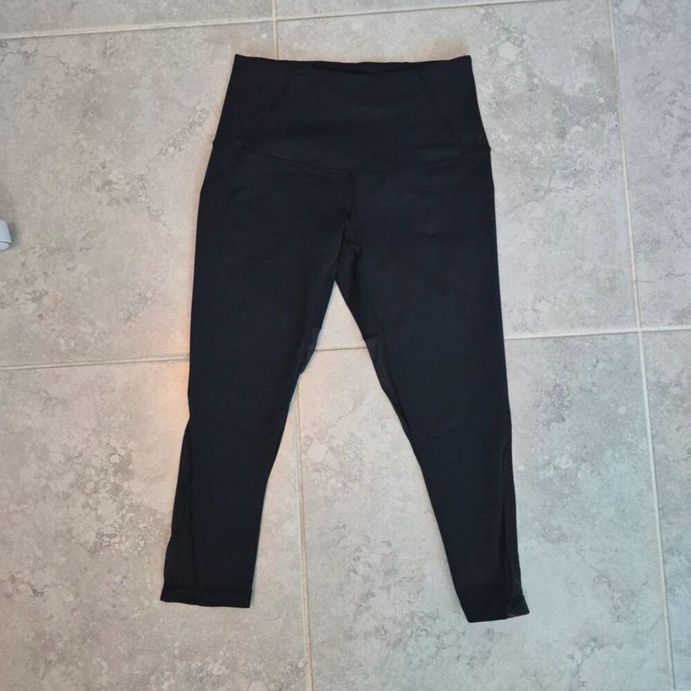 Womens Zella Capri Black Leggings